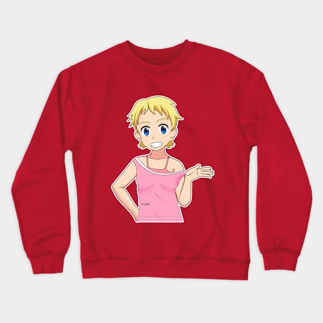 Lena - Pride Gang Crewneck Sweatshirt by firefawx